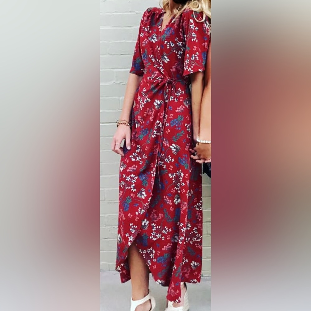 Emory Park Surplice Wrap Dress
